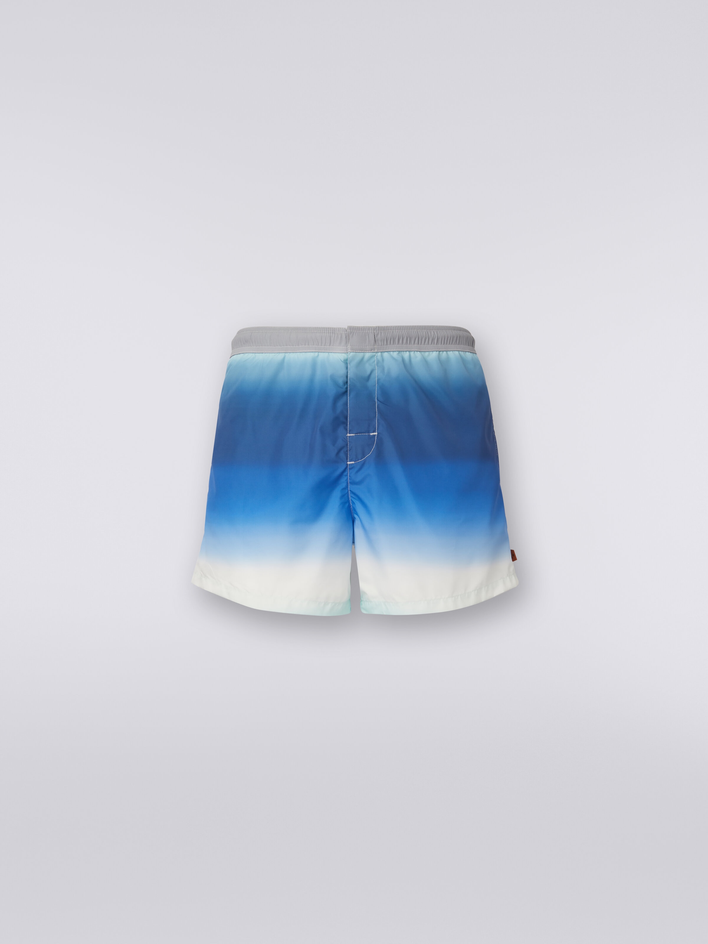 Dégradé print swimming trunks, Multicoloured  - 0