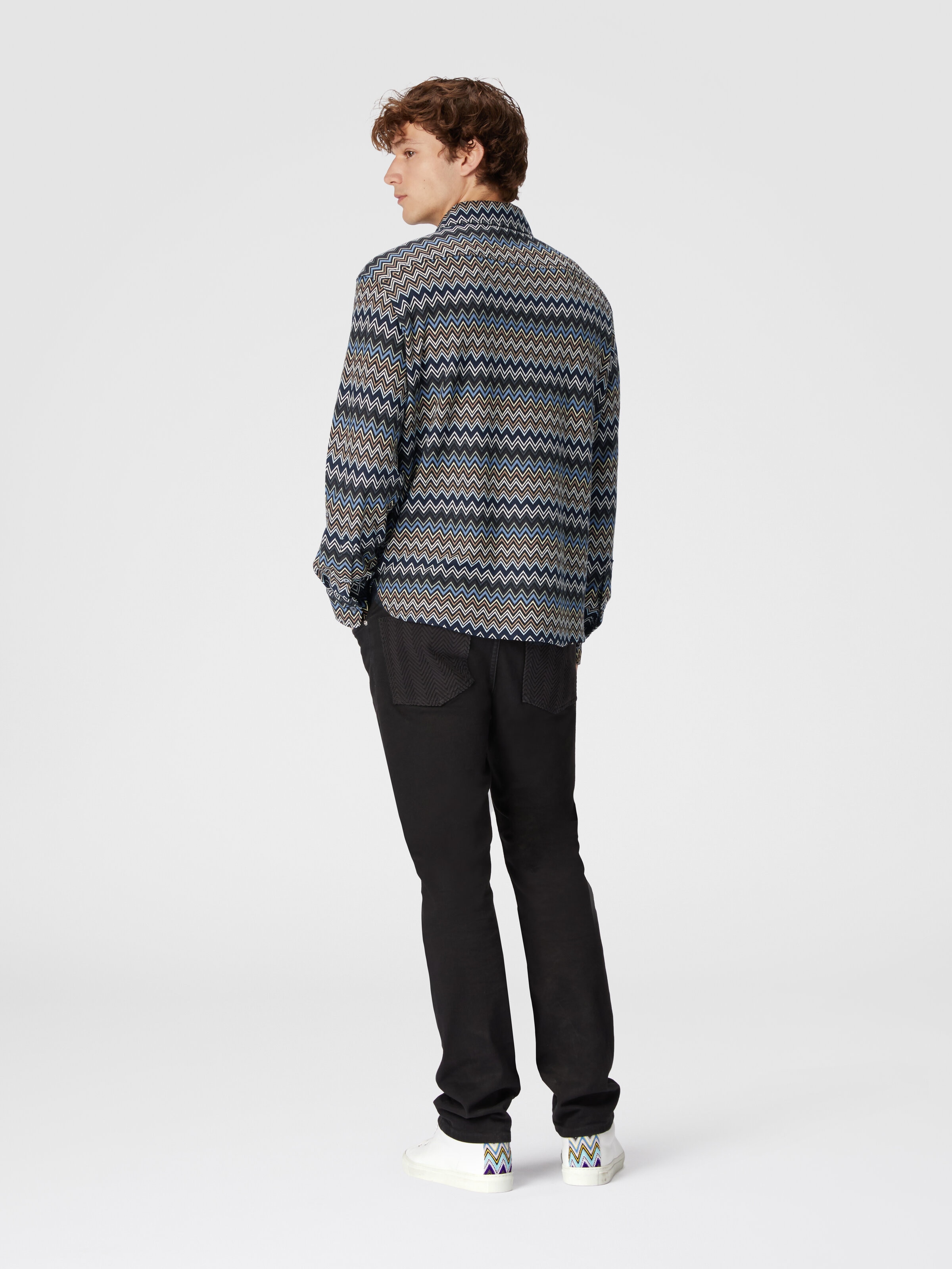 Zig zag cotton shirt Multicoloured | Missoni