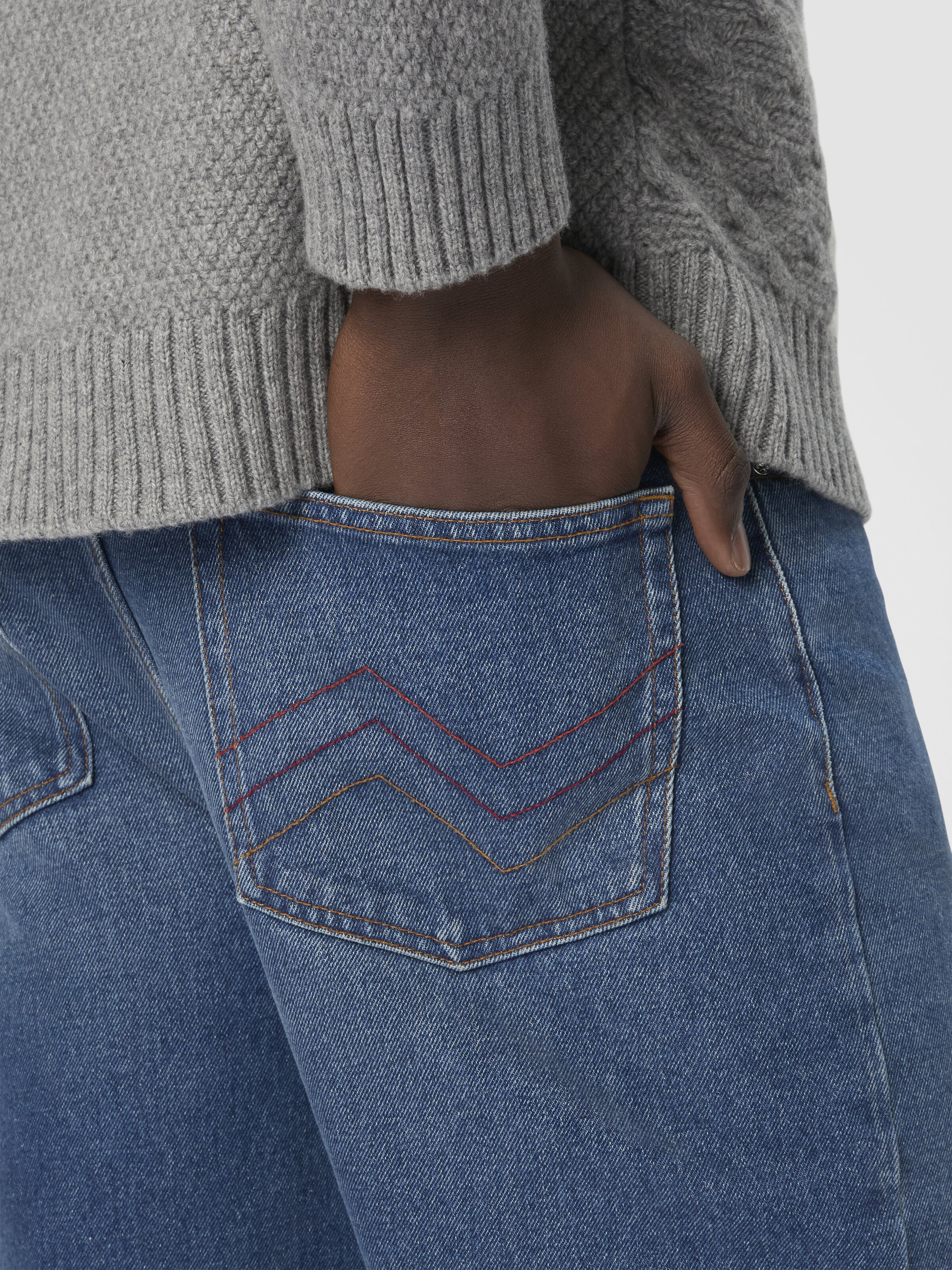 Vaqueros denim, Azul Oscuro - 4
